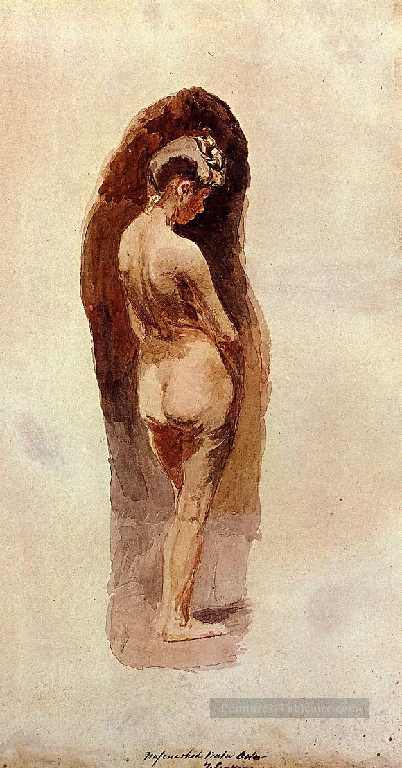 Femme Nu réalisme Thomas Eakins Peintures à l'huile